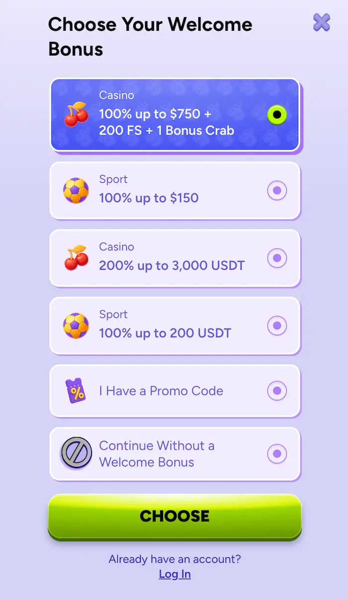 Spinbara Casino CA reg